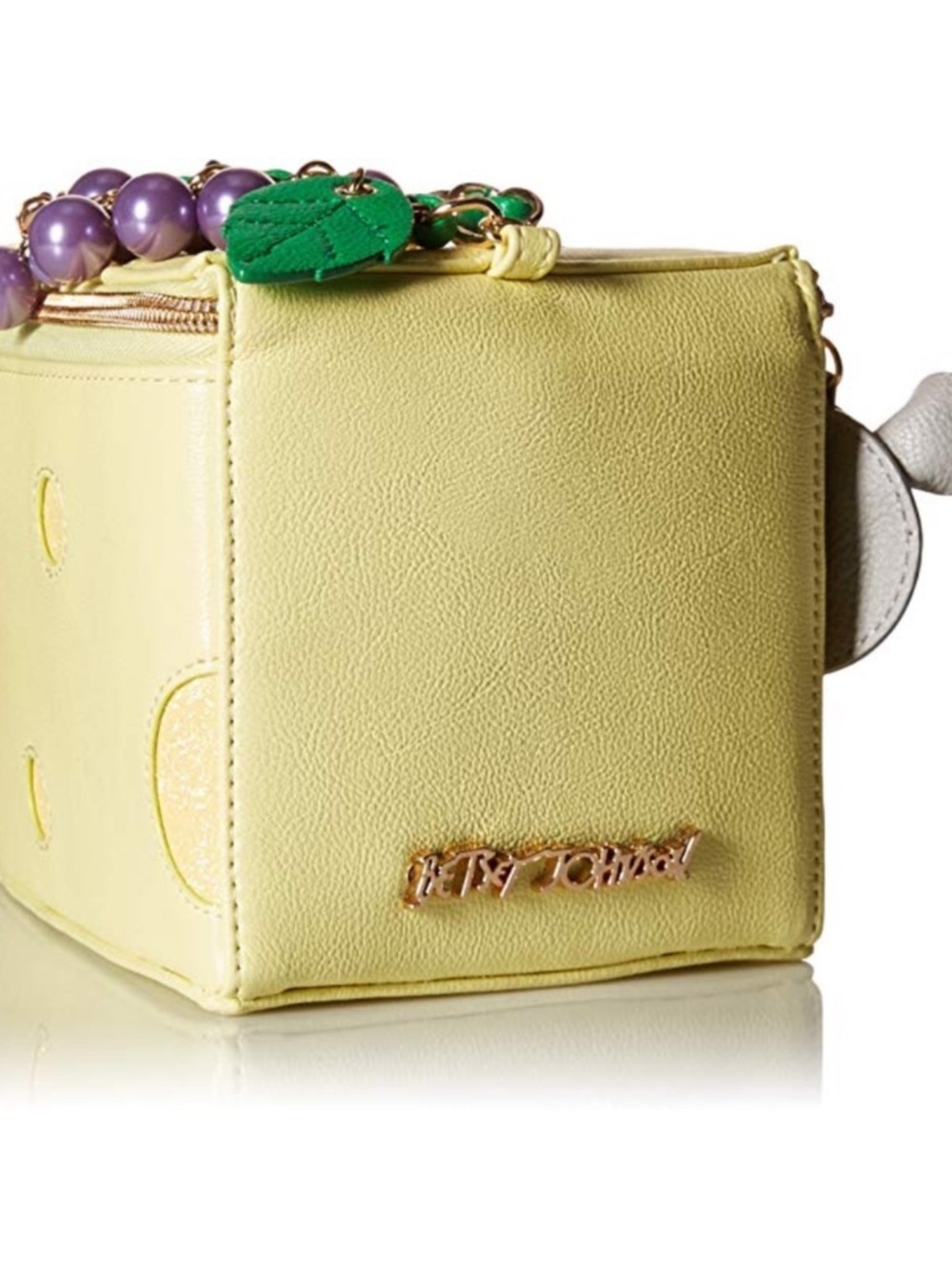 Super rare betsey Johnson cheese clutch wristlet purse “in queso emergency” - Picture 15 of 15